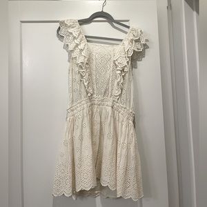 Love Shack Fancy Lace Mini Dress
